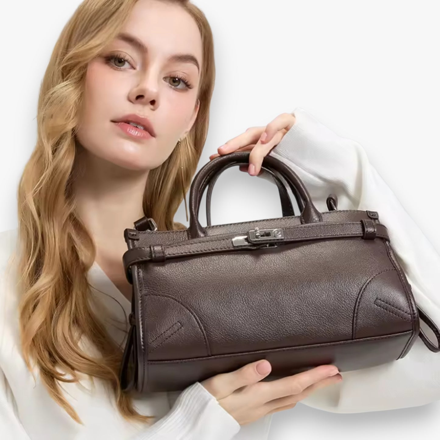 EVELYN | Premium Leather Crossbody Shoulder Bag